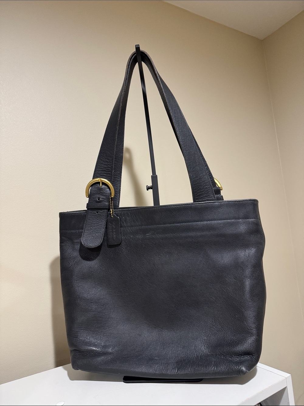 Coach Black Lafayette Vintage Tote